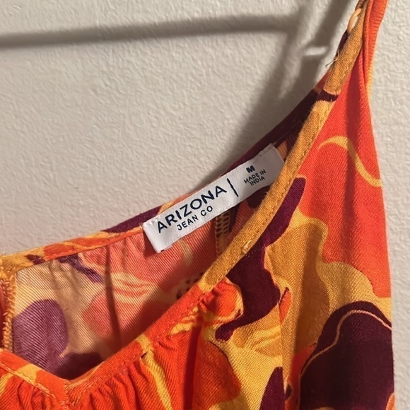 Arizona fall colors Floral mini dress size M (343)flowy - Picture 6 of 7